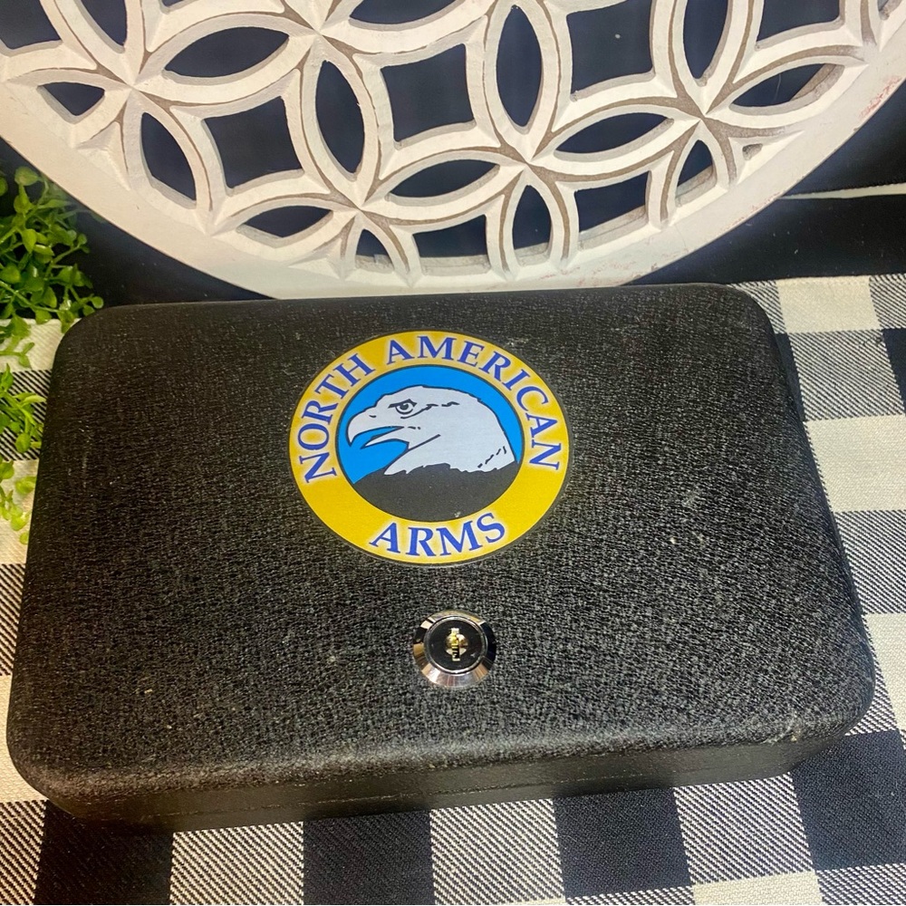 North American Arms Black Security Box-No Key